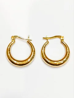 گوشواره حلقه آیینه ای