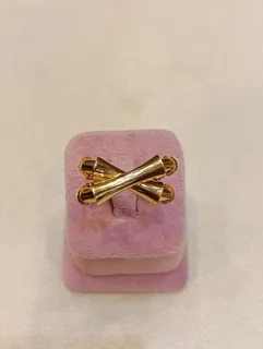 انگشتر ضربدری